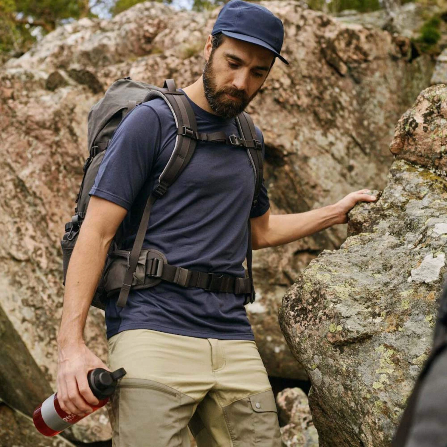 FJÄLLRÄVEN ABISKO WOOL SS M Herren - Funktionsshirt 3 FJÄLLRÄVEN ABISKO WOOL SS M Herren - Funktionsshirt – Bild 3