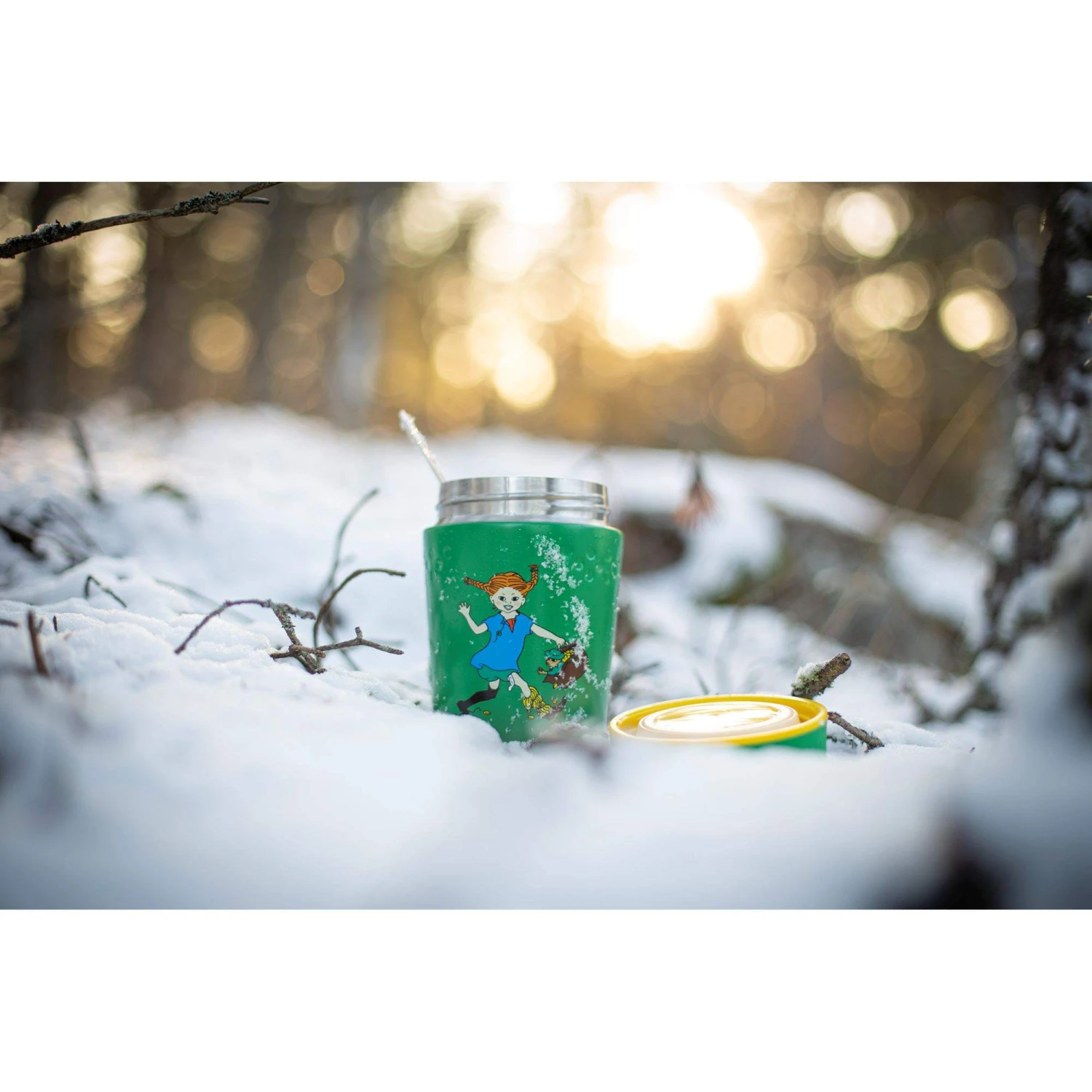 Primus TRAILBREAK LUNCH JUG 400 PIPPI GREEN - Thermobehälter 2 Primus TRAILBREAK LUNCH JUG 400 PIPPI GREEN - Thermobehälter – Bild 2