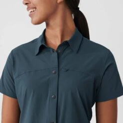 FJÄLLRÄVEN HIGH COAST LITE SHIRT SS W Damen - Outdoor Bluse -Globetrotter Verkäufe 5637911995 i high coast lite shirt ss w fjaellraeven 24 1