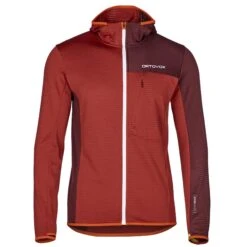 Ortovox FLEECE LIGHT GRID HOODED JKT M Herren - Fleecejacke