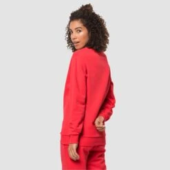 Jack Wolfskin ESSENTIAL CREWNECK W Damen - Sweatshirt 5 Jack Wolfskin ESSENTIAL CREWNECK W Damen - Sweatshirt -Globetrotter Verkäufe 5637929371 c essential crewneck w jack wolfskin 24
