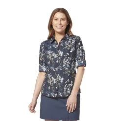 Royal Robbins EXPEDITION II PRINT 3/4 SLEEVE Damen - Outdoor Bluse -Globetrotter Verkäufe 5637931778 e expedition ii print 34 sleeve royal robbins 24