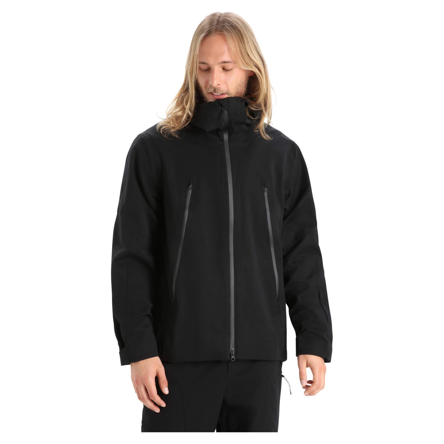 Icebreaker SHELL+ HOODED JACKET Herren - Softshelljacke 2 Icebreaker SHELL+ HOODED JACKET Herren - Softshelljacke – Bild 2