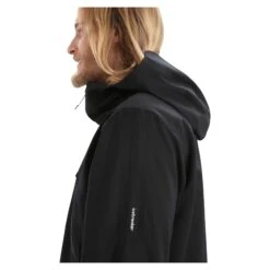 Icebreaker SHELL+ HOODED JACKET Herren - Softshelljacke -Globetrotter Verkäufe 5637951137 g shell hooded jacket icebreaker 24 1