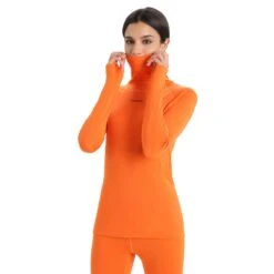 Icebreaker W MERINO LS ROLL NECK Damen - Funktionsshirt 9 Icebreaker W MERINO LS ROLL NECK Damen - Funktionsshirt -Globetrotter Verkäufe 5637954526 c merino ls roll neck icebreaker 24