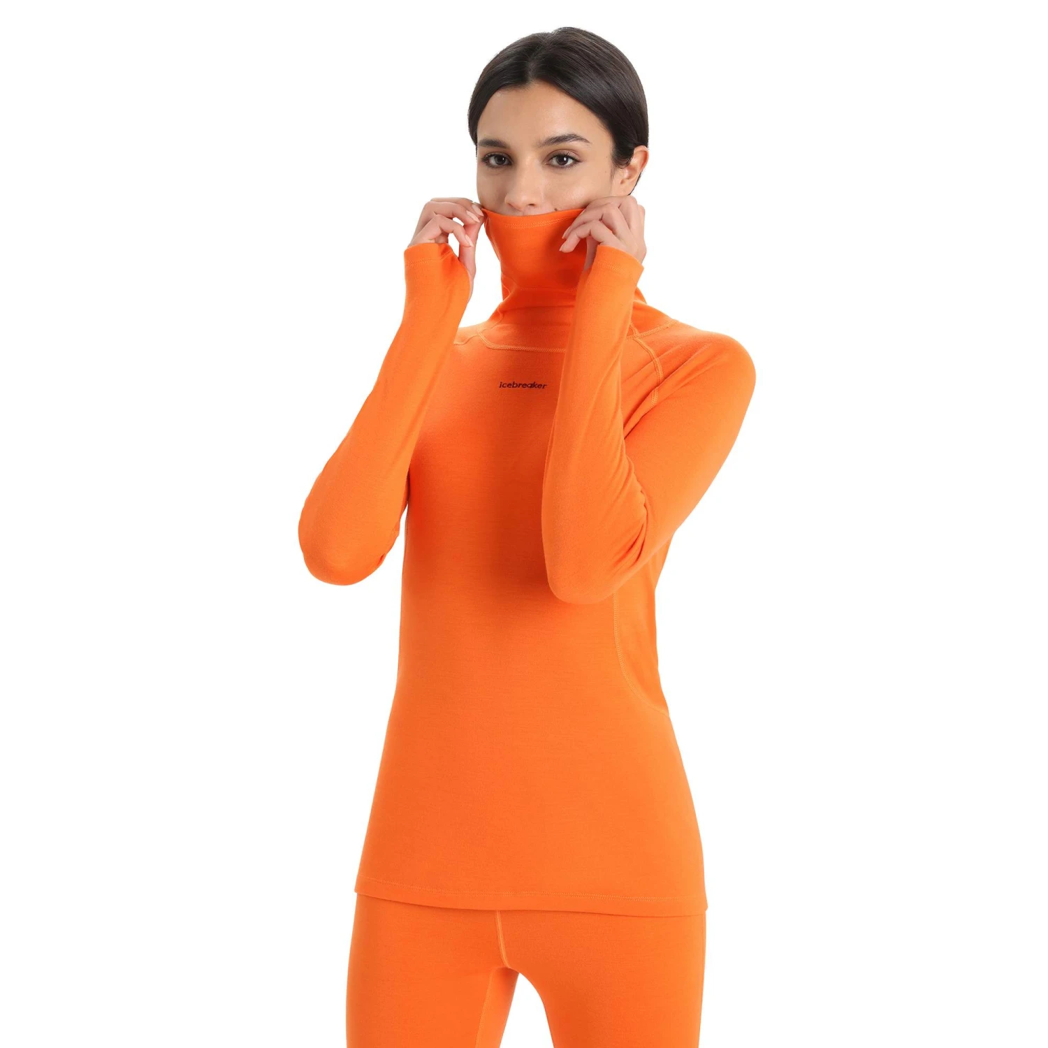 Icebreaker W MERINO LS ROLL NECK Damen - Funktionsshirt 3 Icebreaker W MERINO LS ROLL NECK Damen - Funktionsshirt – Bild 3