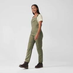 FJÄLLRÄVEN VARDAG DUNGAREE TROUSERS W Damen - Freizeithose -Globetrotter Verkäufe 5638004970 k vardag dungaree trousers w fjaellraeven 24