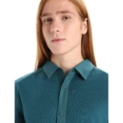 Icebreaker M HIKE LS TOP Herren - Outdoor Hemd -Globetrotter Verkäufe 5638009236 e m hike ls top icebreaker 24