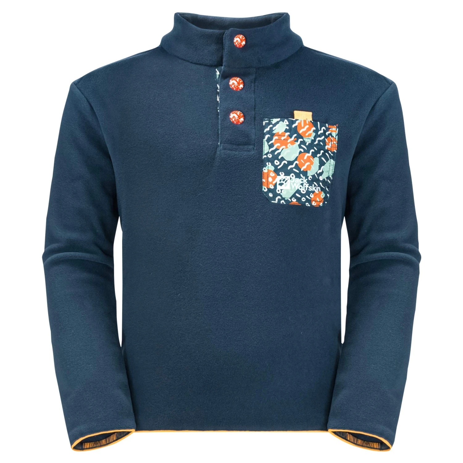 Jack Wolfskin VILLI BUTTON FLEECE K Kinder - Fleecepullover 1 Jack Wolfskin VILLI BUTTON FLEECE K Kinder - Fleecepullover
