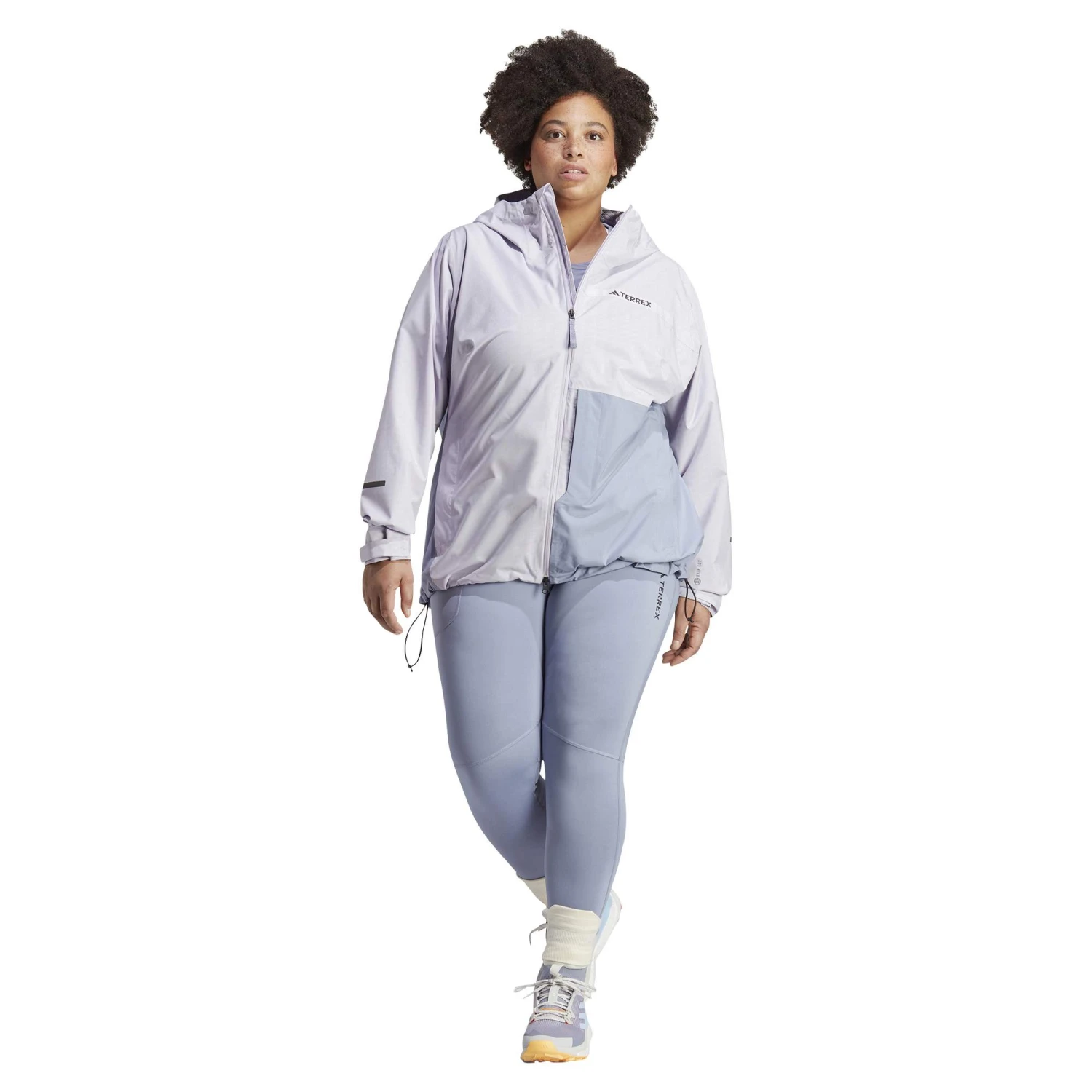 ADIDAS W TERREX MULTI 2.5L RAIN RDY RAIN JACKET PLUS Damen - Regenjacke – Bild 12