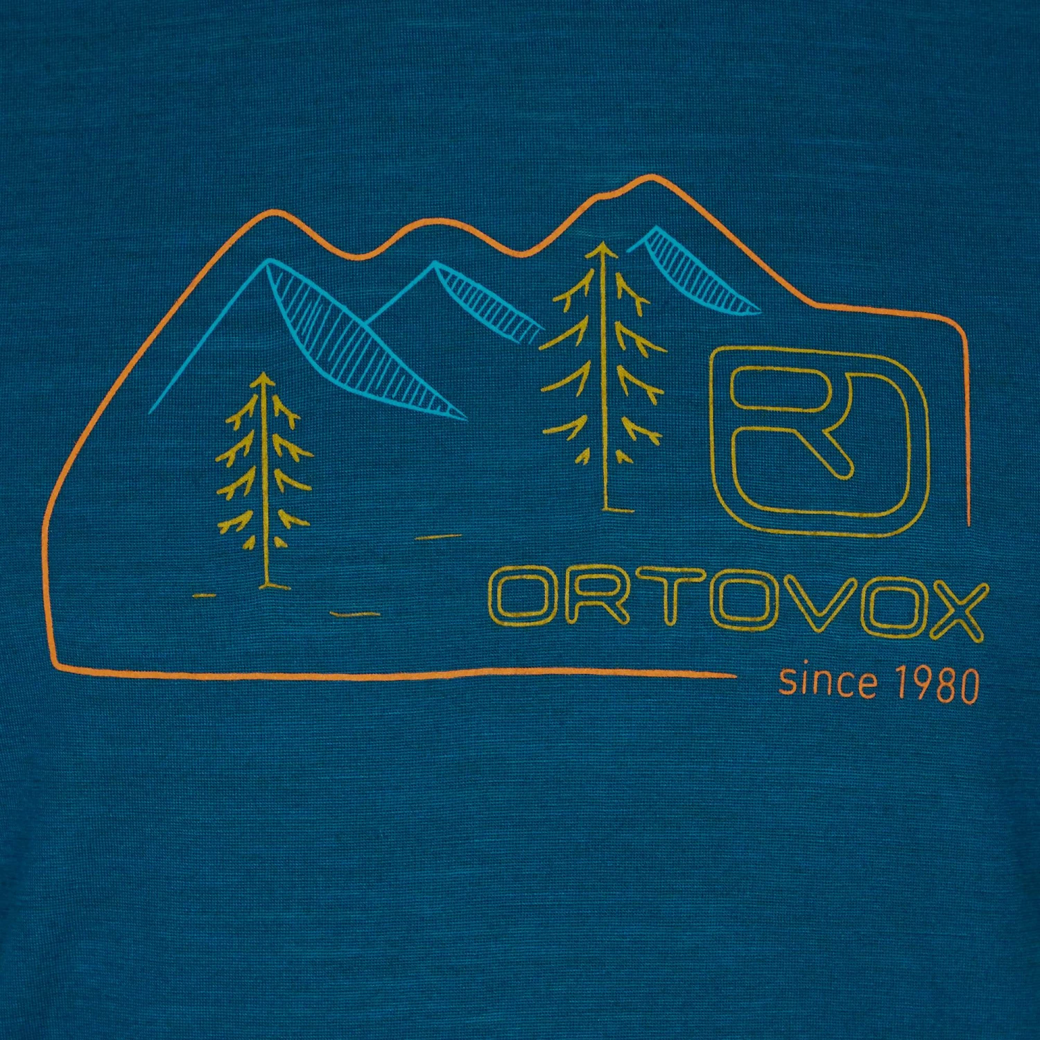 Ortovox 140 COOL VINTAGE BADGE TS M Herren - T-Shirt – Bild 3