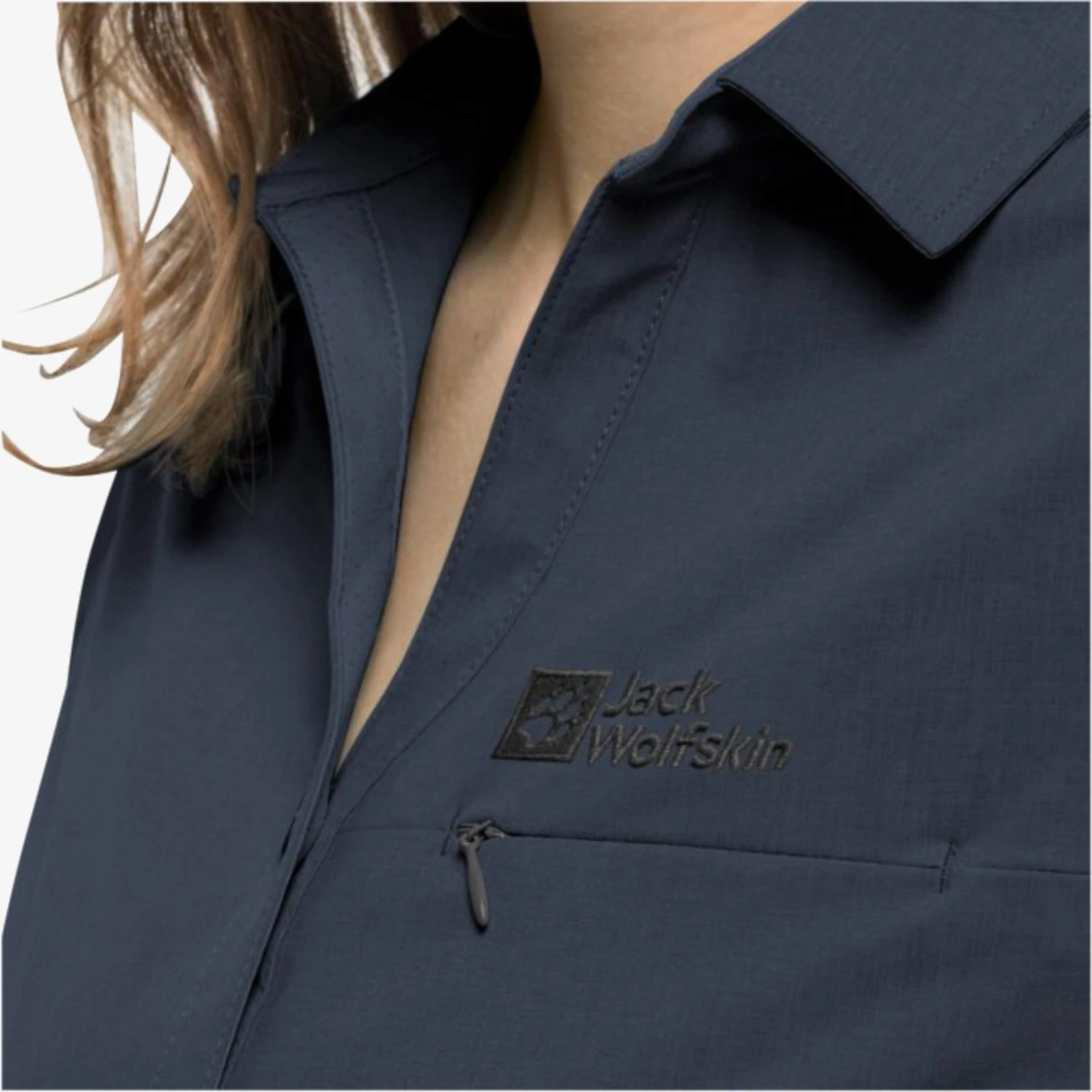 Jack Wolfskin PEAK SHIRT W Damen - Outdoor Bluse 3 Jack Wolfskin PEAK SHIRT W Damen - Outdoor Bluse – Bild 3